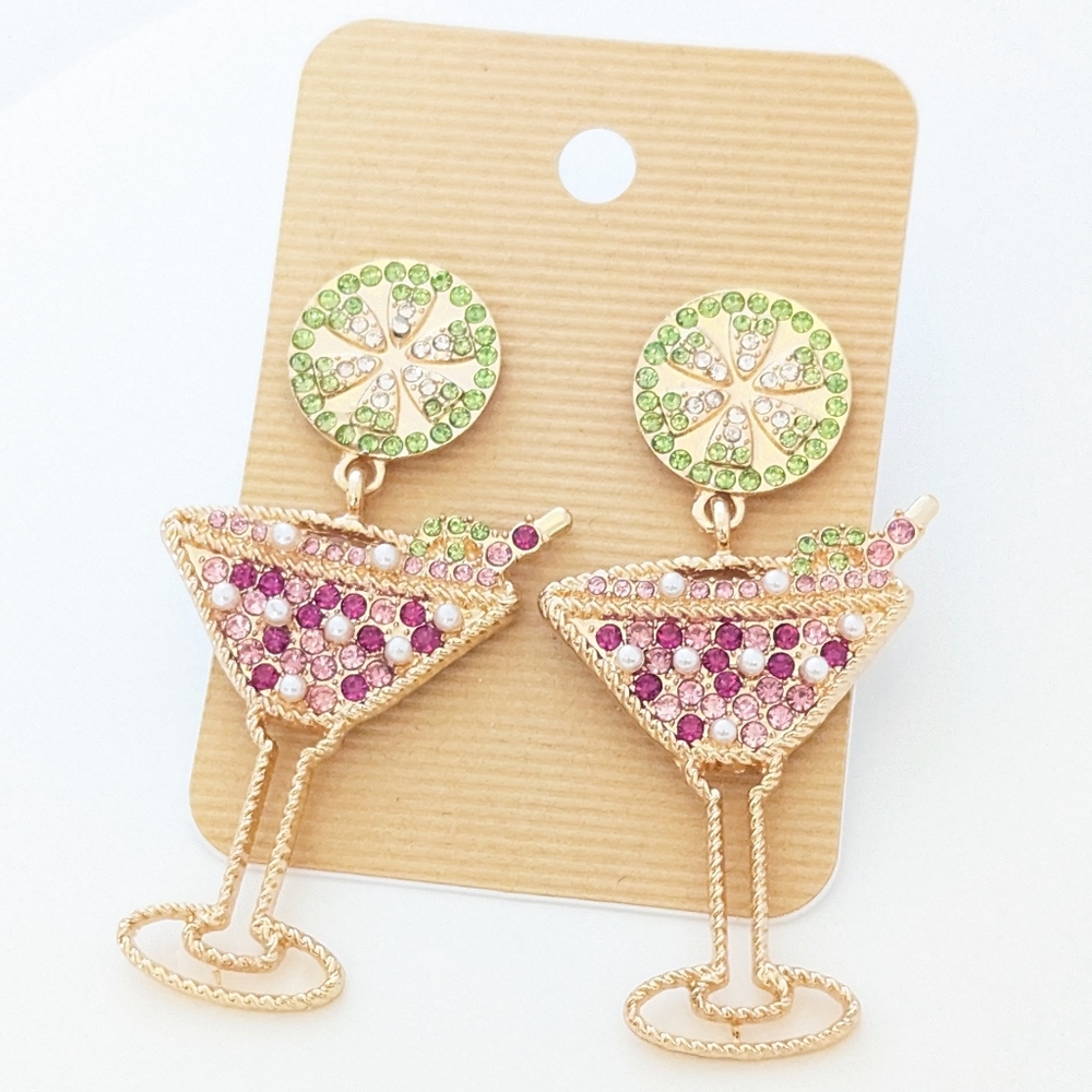 Sparkling Cocktail Earrings